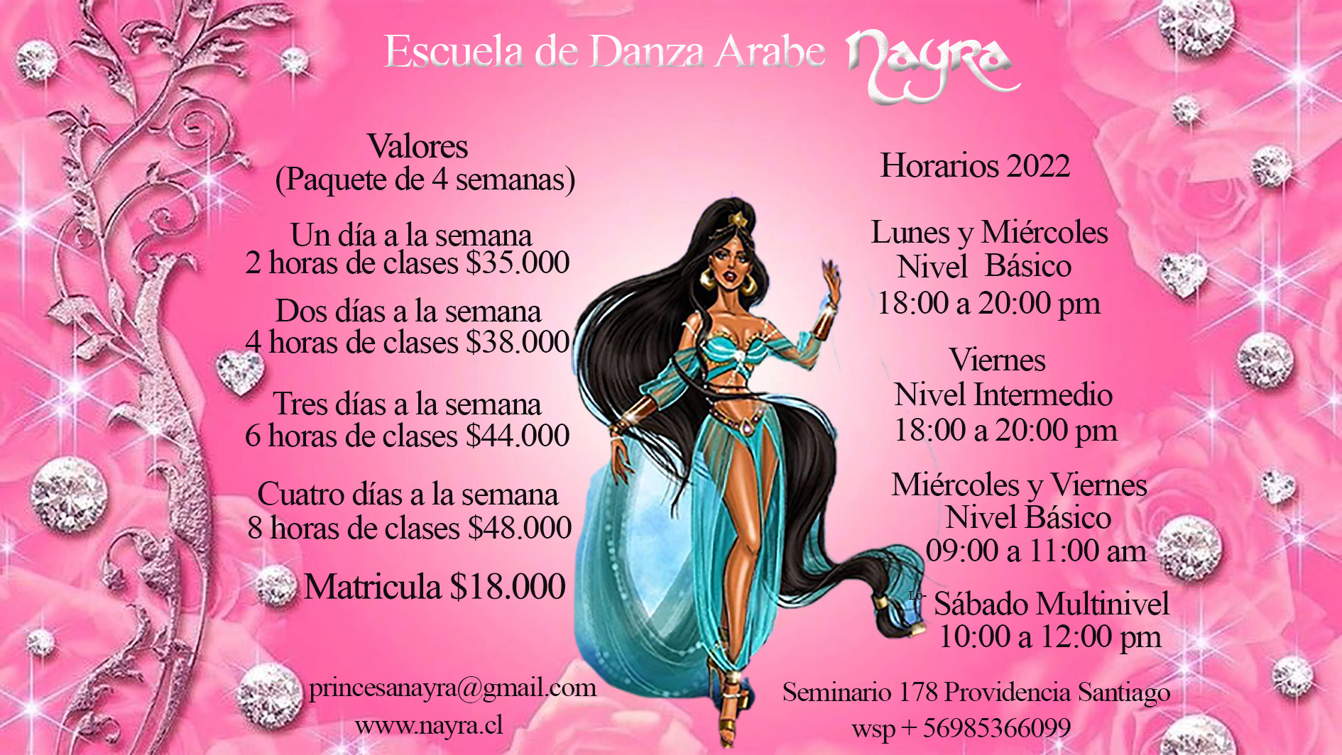 Horarios Agosto 2022