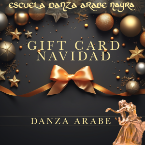 Giftcard Navidad - 1 Mes de clases de Danza Arabe